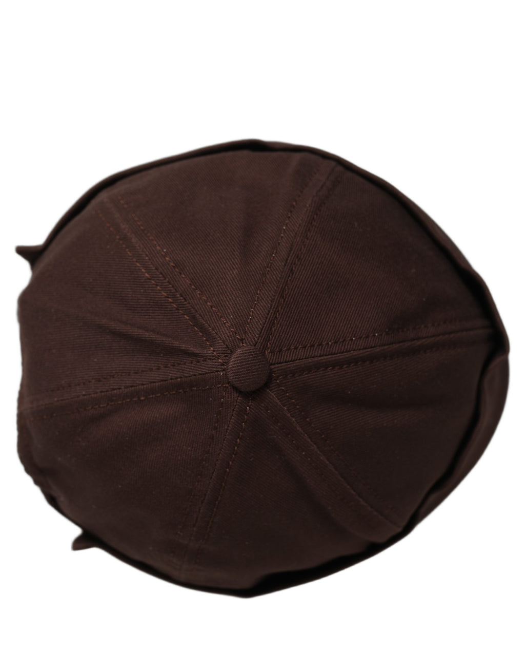Dolce & Gabbana Men Brown Cotton Docker Capello Brimless Hat Dolce & Gabbana