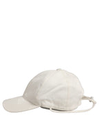 Dolce & Gabbana Men White Cotton Stretch Baseball Capello Hat Dolce & Gabbana