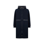 Herno Blue Cotton Coat Herno