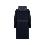 Herno Blue Cotton Coat Herno