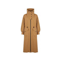 Herno Brown Polyester Coat Herno