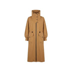 Herno Brown Polyester Coat Herno