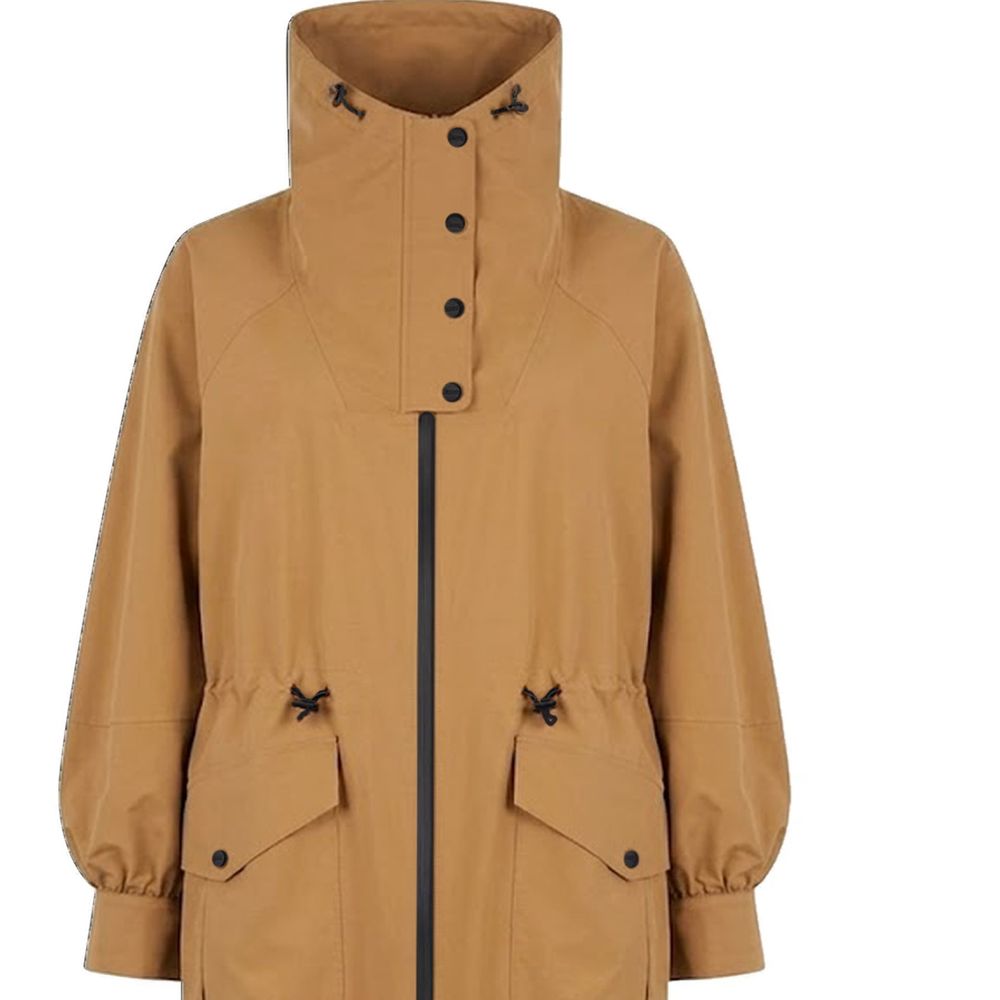 Herno Brown Polyester Coat Herno