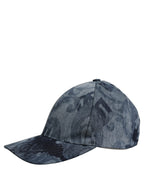 Dolce & Gabbana Men Blue All Over Logo Cotton Baseball Cap Hat Dolce & Gabbana