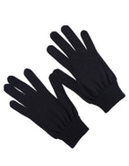 Dolce & Gabbana Men Dark Blue Cashmere Knitted Winter Gloves