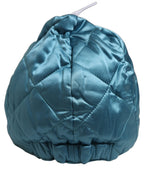 Dolce & Gabbana Men Teal Polyester Quilted Baseball Cap Hat Dolce & Gabbana