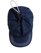 Dolce & Gabbana Men Navy Blue Polyester Baseball Capello Hat Dolce & Gabbana