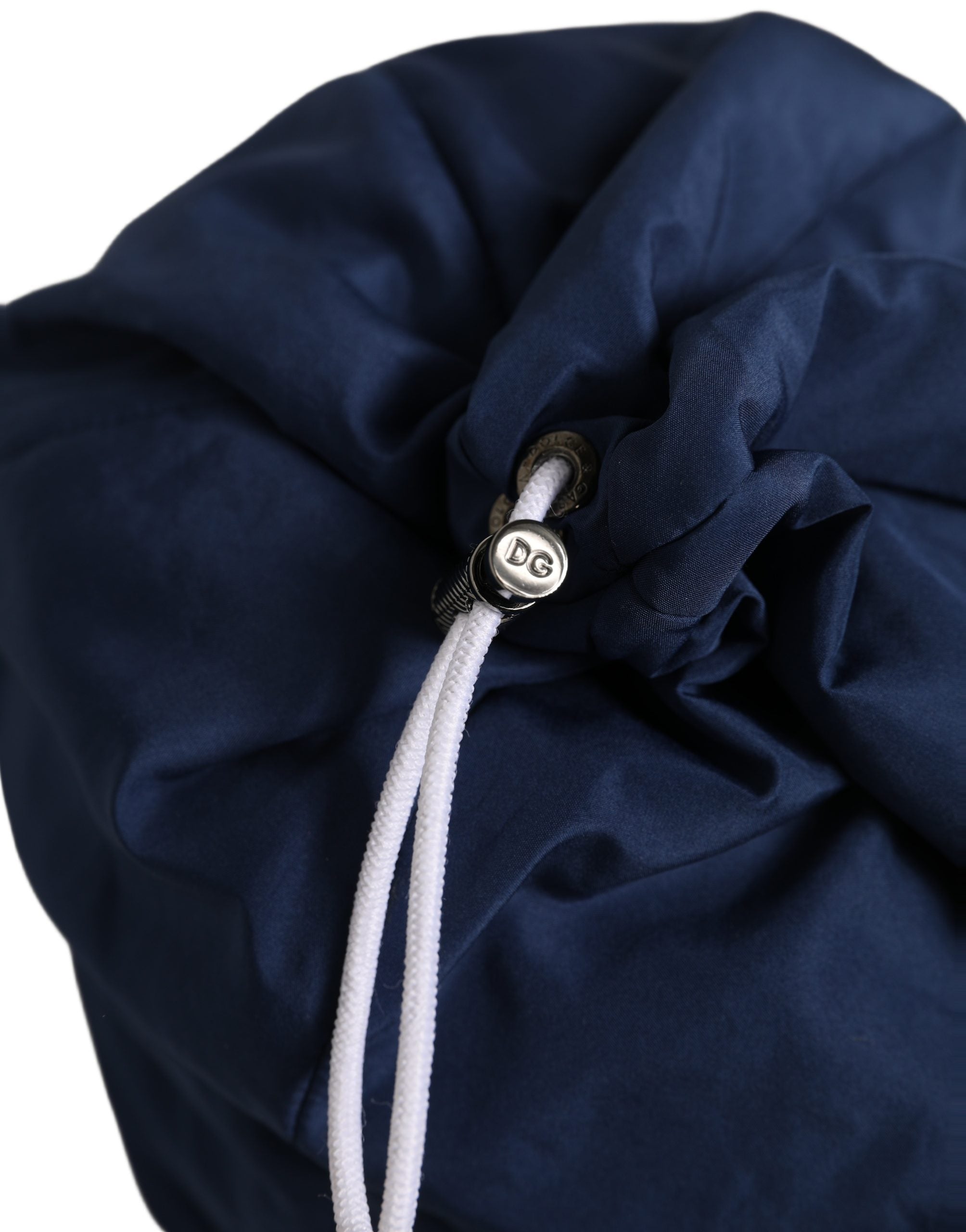 Dolce & Gabbana Men Navy Blue Polyester Baseball Capello Hat Dolce & Gabbana