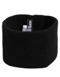 Dolce & Gabbana Men Black Cashmere Knitted Logo Head Band One Size Dolce & Gabbana