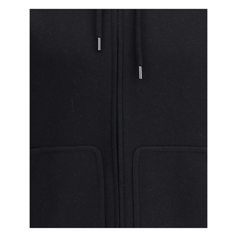 Brunello Cucinelli Black Cotton Sweatshirt Brunello Cucinelli
