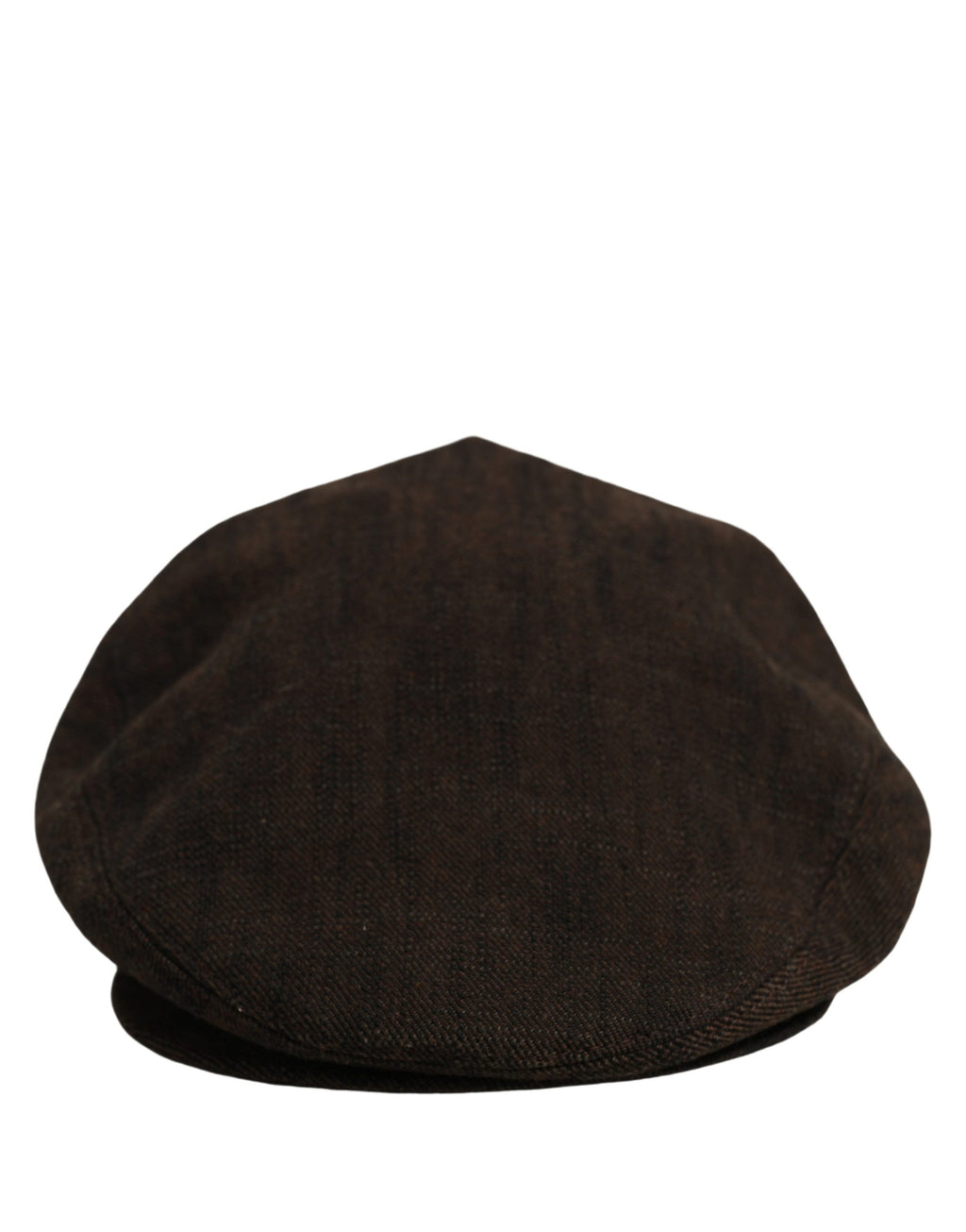 Dolce & Gabbana Men Brown Cotton Flat Cloth Newsboy Cap Hat Dolce & Gabbana