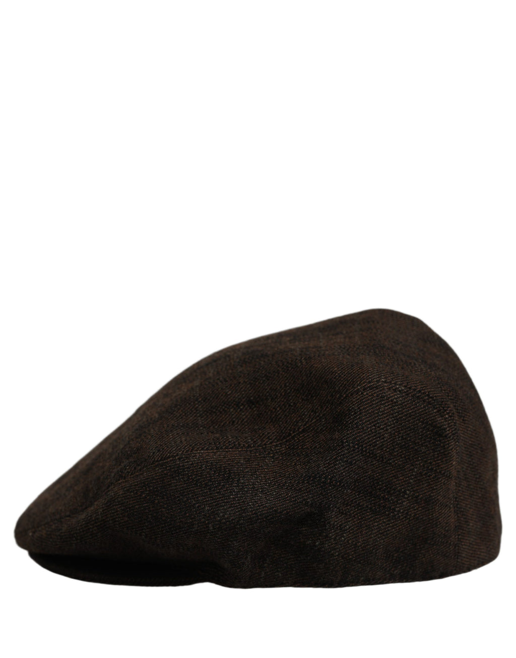 Dolce & Gabbana Men Brown Cotton Flat Cloth Newsboy Cap Hat Dolce & Gabbana