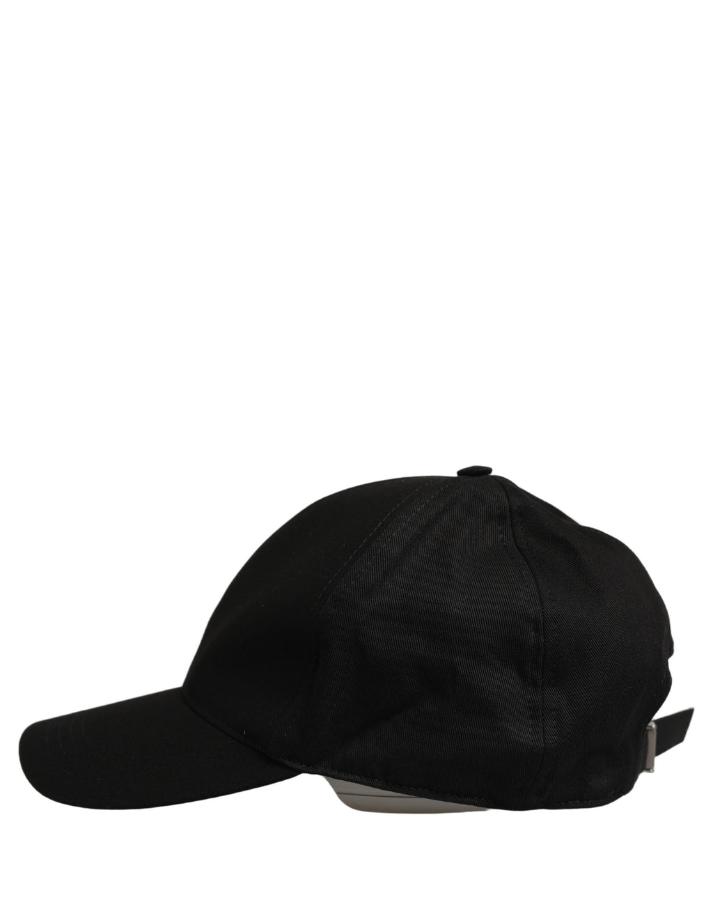 Dolce & Gabbana Men Black Cotton Baseball Capello 6 Panels Hat Dolce & Gabbana