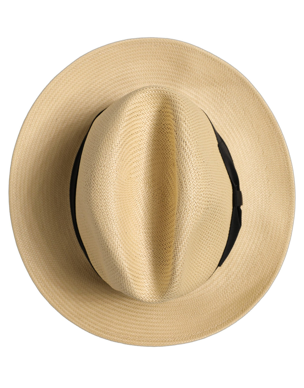 Dolce & Gabbana Men Beige Paper Straw Fedora Panama Capello Hat Dolce & Gabbana