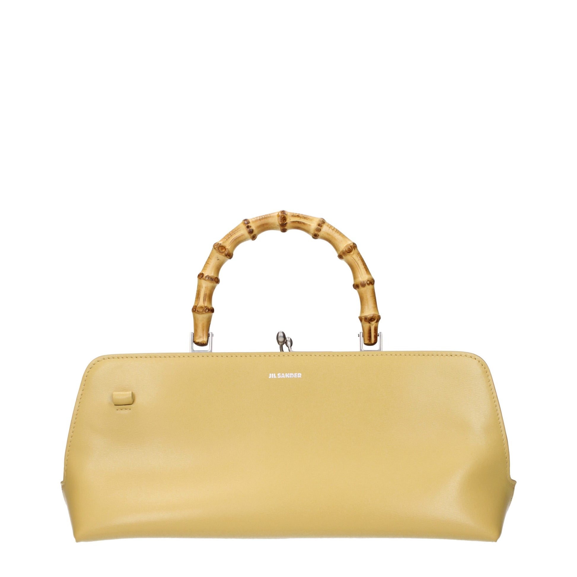 Jil Sander Yellow Leather Crossbody Bag Jil Sander
