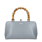 Jil Sander Gray Leather Handbag Jil Sander