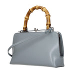 Jil Sander Gray Leather Handbag Jil Sander