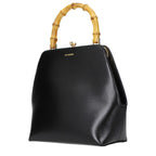 Jil Sander Black Leather Handbag Jil Sander