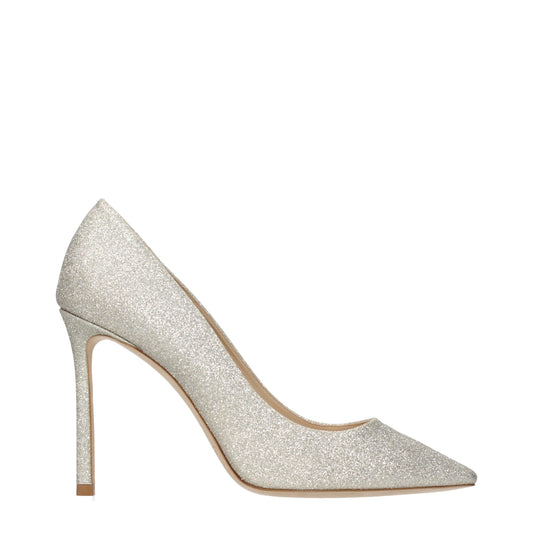 Jimmy Choo Gold Plastic High Heel Pumps Jimmy Choo