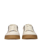 Jimmy Choo Beige Leather Sneakers Jimmy Choo