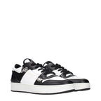 Jimmy Choo Black Leather Sneakers Jimmy Choo