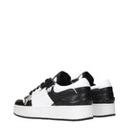 Jimmy Choo black leather low top sneakers with sleek design and rubber sole, stylish and comfortable casual footwear.