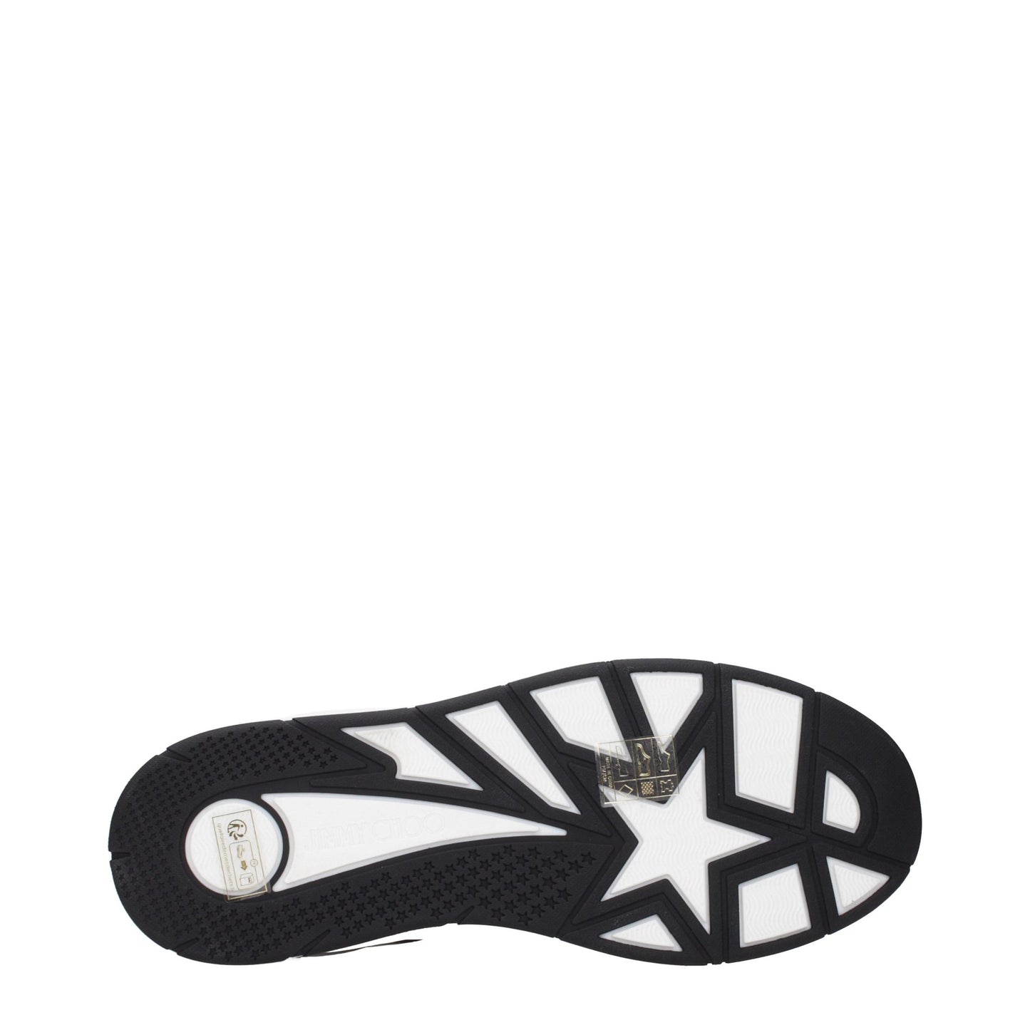 Jimmy Choo Black Leather Low Top Sneakers Jimmy Choo