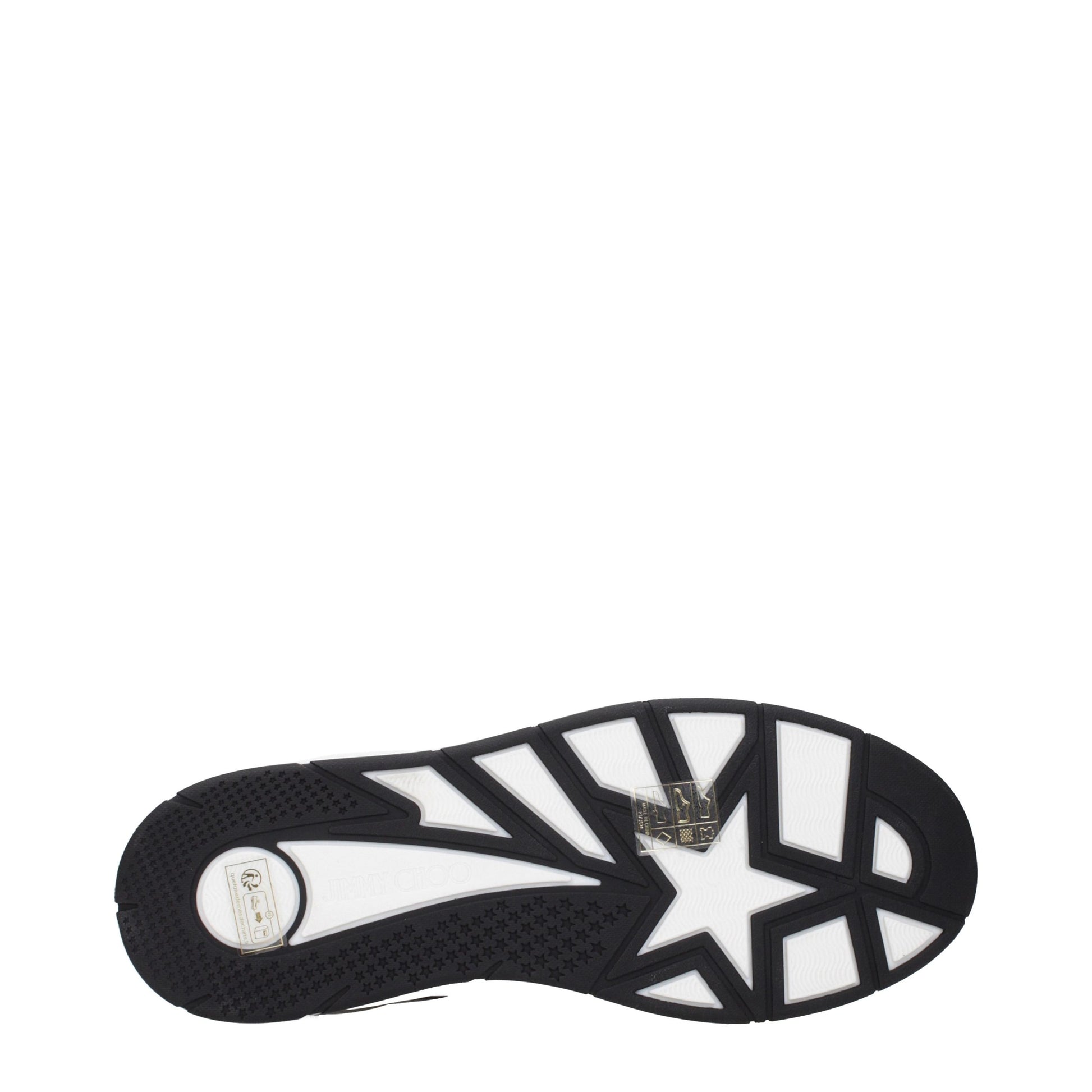 Jimmy Choo Black Leather Low Top Sneakers Jimmy Choo