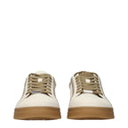 Jimmy Choo Beige Leather Sneakers Jimmy Choo