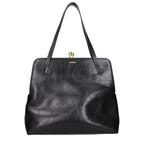 Jil Sander Black Leather Shoulder Bag Jil Sander
