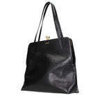 Jil Sander Black Leather Shoulder Bag Jil Sander