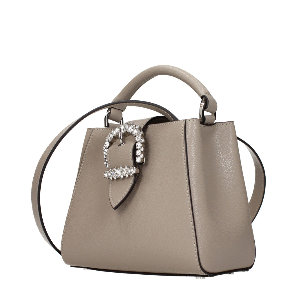 Jimmy Choo Gray Leather Handbag Jimmy Choo