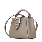 Jimmy Choo Gray Leather Handbag Jimmy Choo