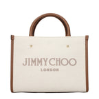 Jimmy Choo Beige Fabric Handbag Jimmy Choo