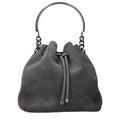 Jimmy Choo Gray Leather Handbag Jimmy Choo