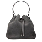 Jimmy Choo Gray Leather Handbag Jimmy Choo