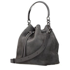 Jimmy Choo Gray Leather Handbag Jimmy Choo