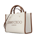 Jimmy Choo Beige Fabric Handbag Jimmy Choo