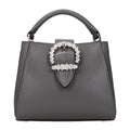 Jimmy Choo Gray Leather Handbag