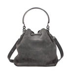 Jimmy Choo Gray Leather Handbag Jimmy Choo