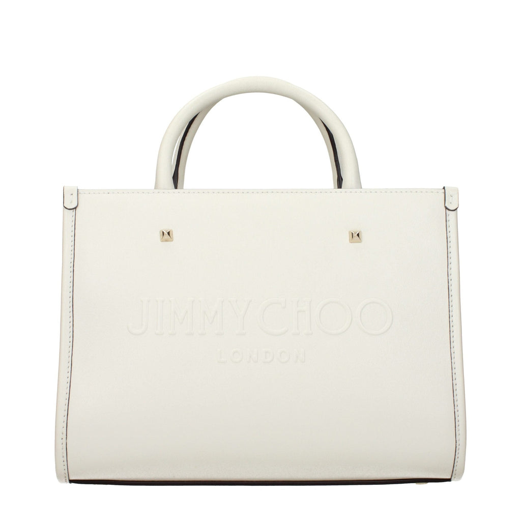 Jimmy Choo White Leather Handbag Jimmy Choo