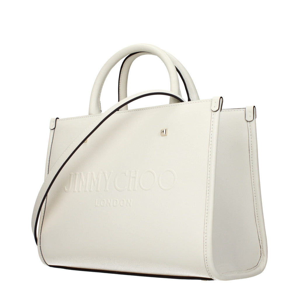 Jimmy Choo White Leather Handbag Jimmy Choo