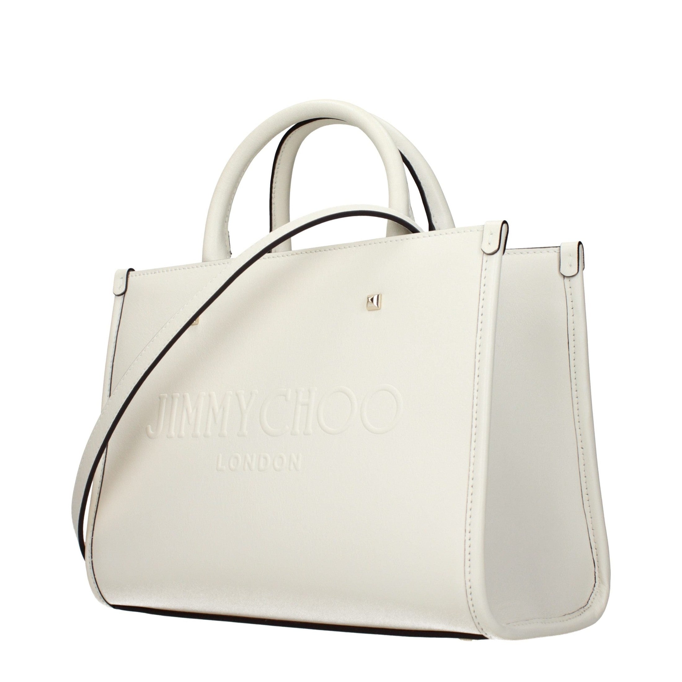 Jimmy Choo White Leather Handbag Jimmy Choo