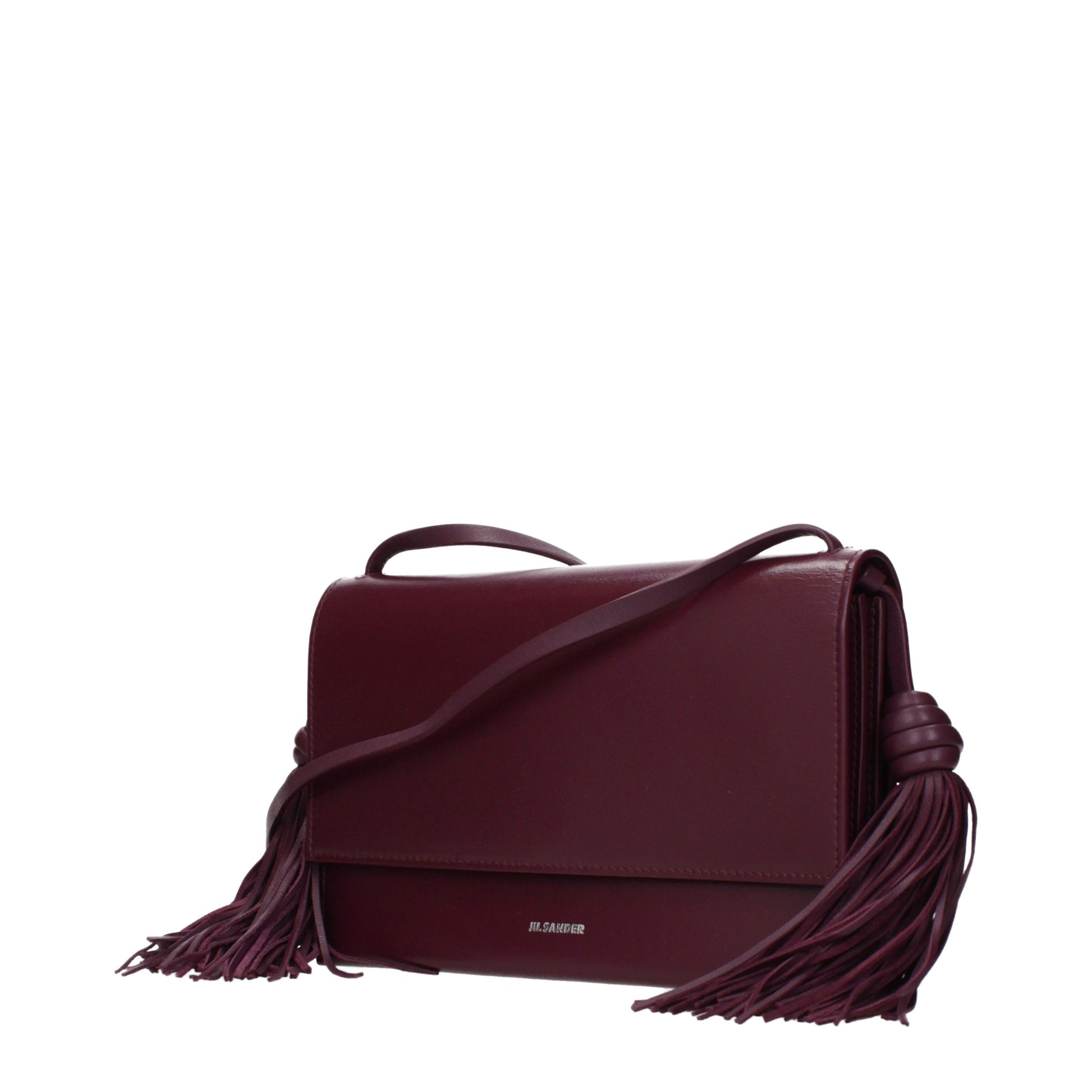 Jil Sander Red Leather Crossbody Bag Jil Sander