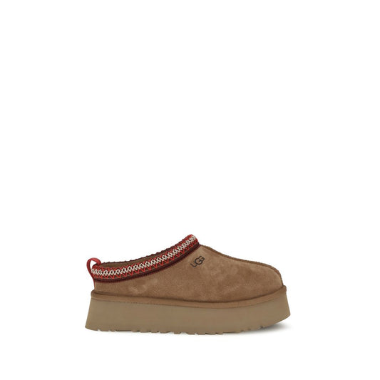 UGG Brown Suede Leather Mules UGG