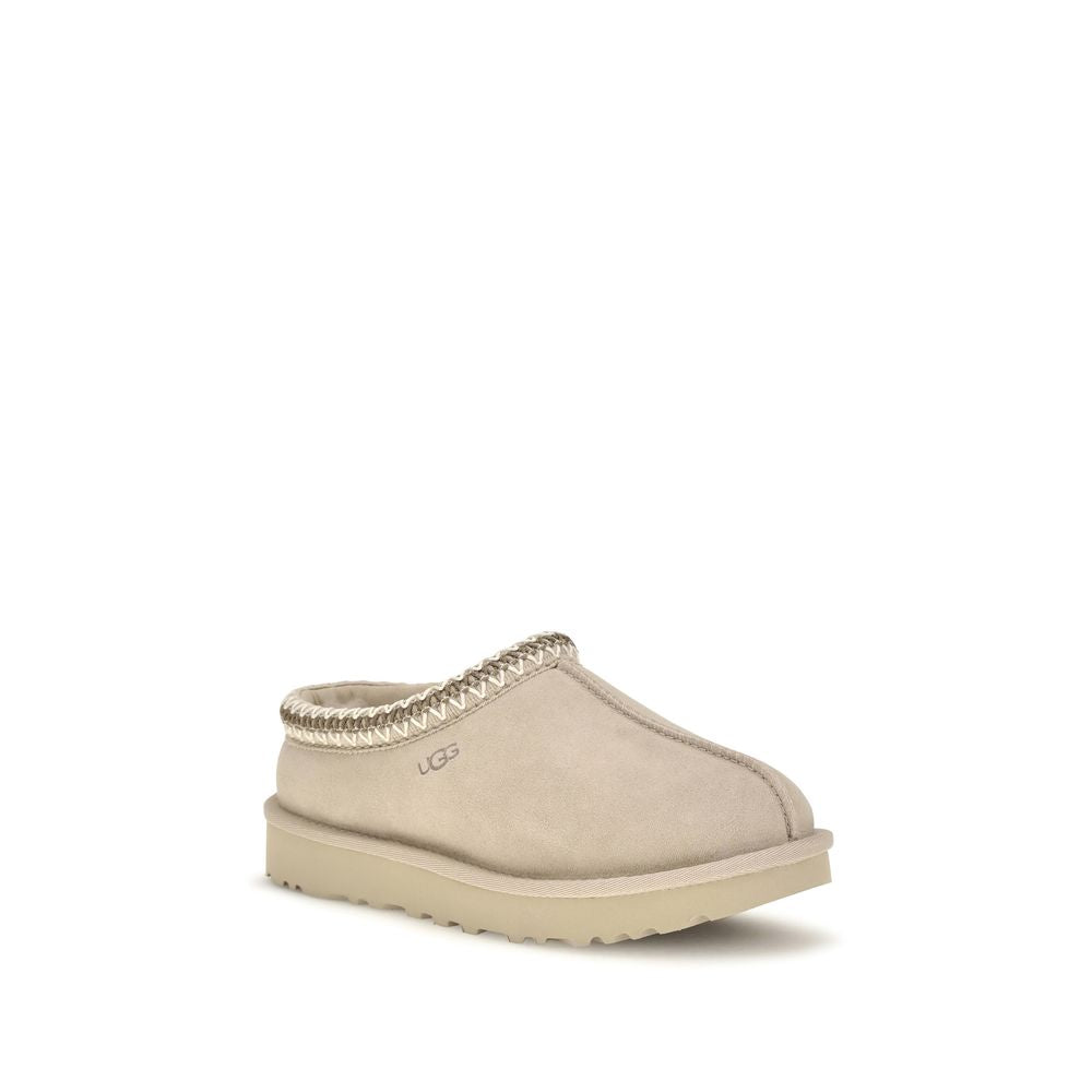 UGG Beige Leather Mules UGG
