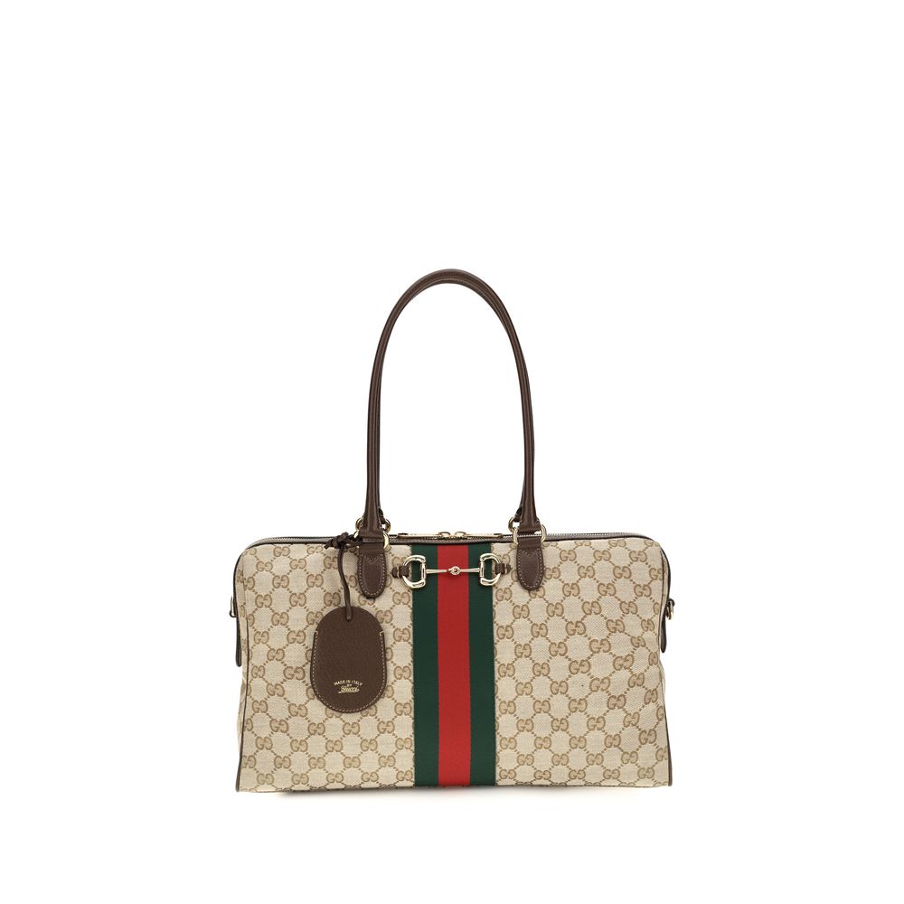 Gucci Beige Fabric Handbag Gucci
