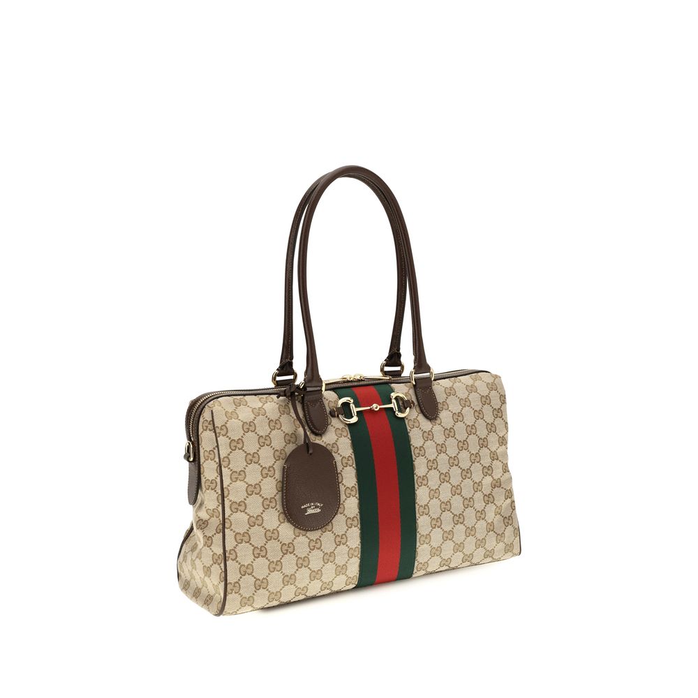 Gucci Beige Fabric Handbag Gucci