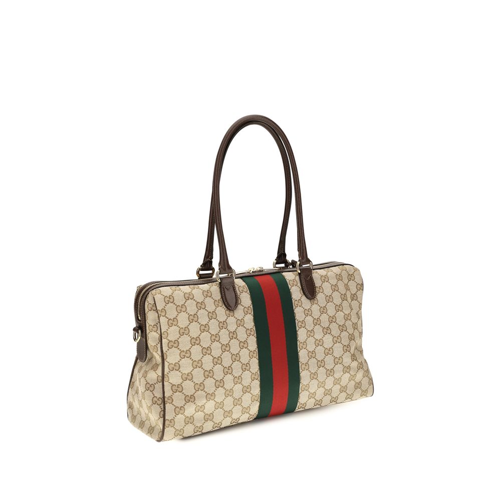 Gucci Beige Fabric Handbag Gucci