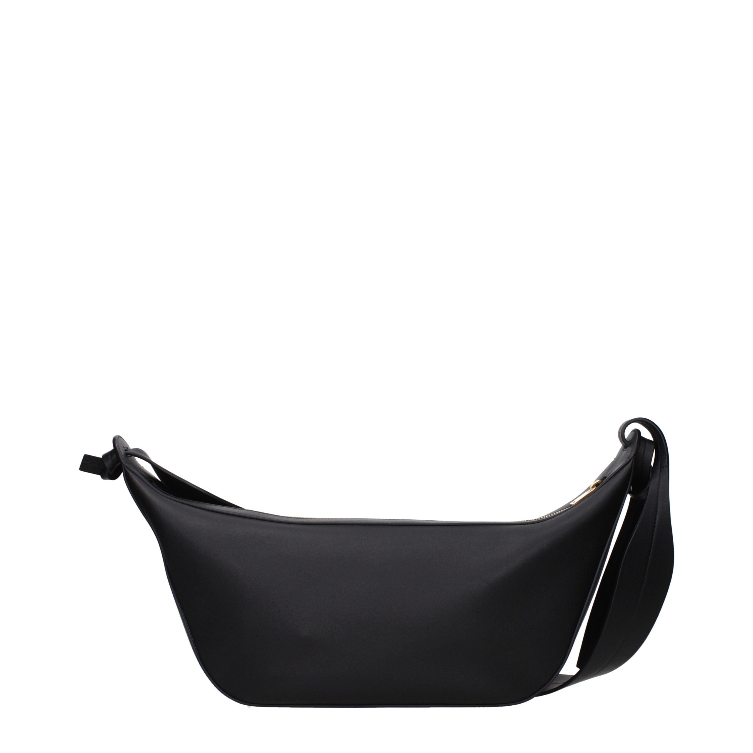 Jil Sander Black Leather Shoulder Bag Jil Sander